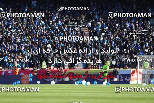 1697278, Tehran, Iran, Iran Football Pro League، Persian Gulf Cup، Week 19، Second Leg، Persepolis 2 v 2 Esteghlal on 2020/02/06 at Azadi Stadium