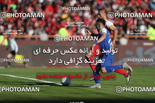1697233, Tehran, Iran, Iran Football Pro League، Persian Gulf Cup، Week 19، Second Leg، Persepolis 2 v 2 Esteghlal on 2020/02/06 at Azadi Stadium