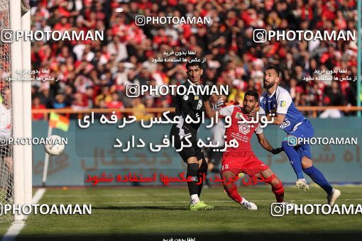 1697353, Tehran, Iran, Iran Football Pro League، Persian Gulf Cup، Week 19، Second Leg، Persepolis 2 v 2 Esteghlal on 2020/02/06 at Azadi Stadium