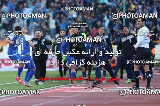 1697288, Tehran, Iran, Iran Football Pro League، Persian Gulf Cup، Week 19، Second Leg، Persepolis 2 v 2 Esteghlal on 2020/02/06 at Azadi Stadium