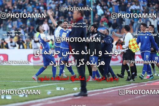 1697248, Tehran, Iran, Iran Football Pro League، Persian Gulf Cup، Week 19، Second Leg، Persepolis 2 v 2 Esteghlal on 2020/02/06 at Azadi Stadium