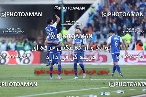 1697281, Tehran, Iran, Iran Football Pro League، Persian Gulf Cup، Week 19، Second Leg، Persepolis 2 v 2 Esteghlal on 2020/02/06 at Azadi Stadium