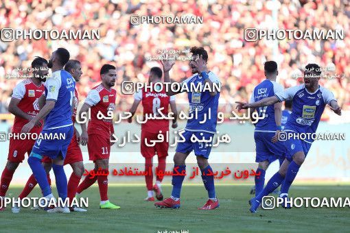 1697282, Tehran, Iran, Iran Football Pro League، Persian Gulf Cup، Week 19، Second Leg، Persepolis 2 v 2 Esteghlal on 2020/02/06 at Azadi Stadium
