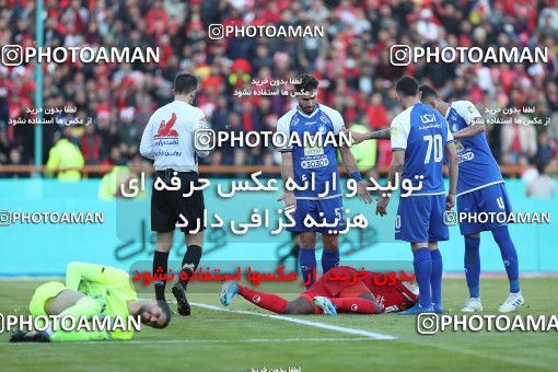 1697457, Tehran, Iran, Iran Football Pro League، Persian Gulf Cup، Week 19، Second Leg، Persepolis 2 v 2 Esteghlal on 2020/02/06 at Azadi Stadium