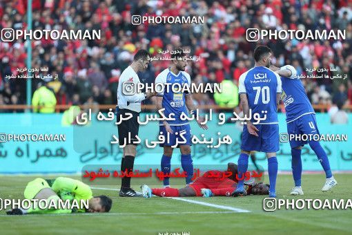 1697371, Tehran, Iran, Iran Football Pro League، Persian Gulf Cup، Week 19، Second Leg، Persepolis 2 v 2 Esteghlal on 2020/02/06 at Azadi Stadium