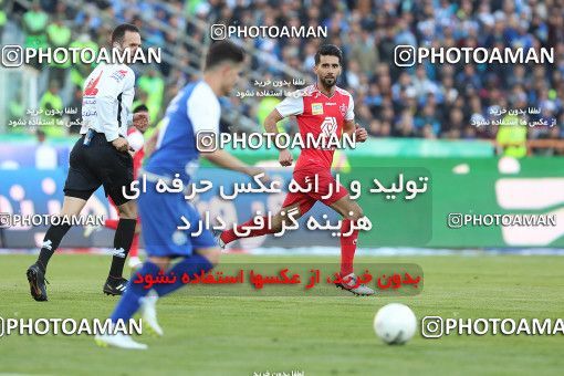 1697404, Iran Football Pro League، Persian Gulf Cup، Week 19، Second Leg، 2020/02/06، Tehran، Azadi Stadium، Persepolis 2 - 2 Esteghlal