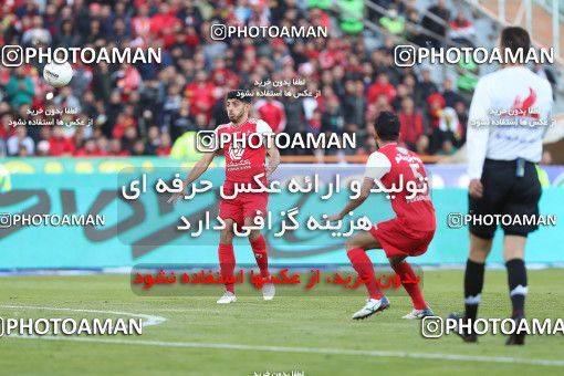 1697463, Tehran, Iran, Iran Football Pro League، Persian Gulf Cup، Week 19، Second Leg، Persepolis 2 v 2 Esteghlal on 2020/02/06 at Azadi Stadium