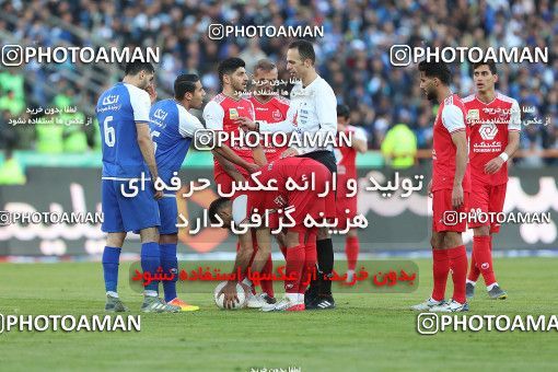 1697374, Iran Football Pro League، Persian Gulf Cup، Week 19، Second Leg، 2020/02/06، Tehran، Azadi Stadium، Persepolis 2 - 2 Esteghlal