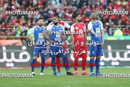 1697466, Tehran, Iran, Iran Football Pro League، Persian Gulf Cup، Week 19، Second Leg، Persepolis 2 v 2 Esteghlal on 2020/02/06 at Azadi Stadium