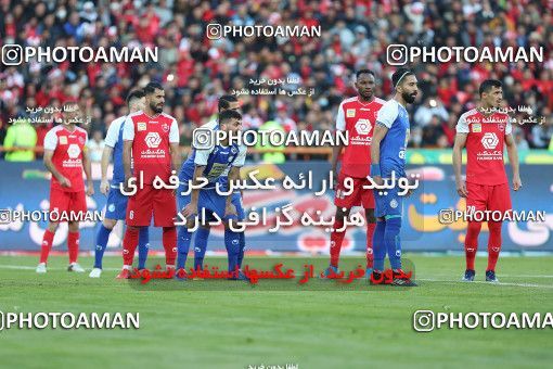 1697393, Tehran, Iran, Iran Football Pro League، Persian Gulf Cup، Week 19، Second Leg، Persepolis 2 v 2 Esteghlal on 2020/02/06 at Azadi Stadium