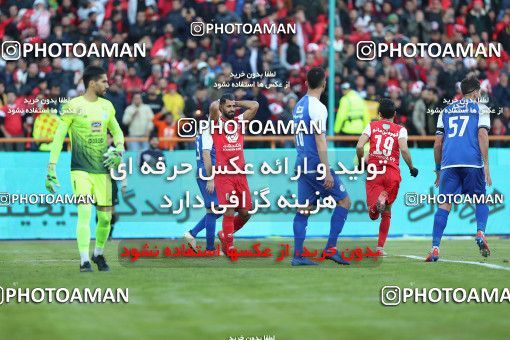 1697429, Tehran, Iran, Iran Football Pro League، Persian Gulf Cup، Week 19، Second Leg، Persepolis 2 v 2 Esteghlal on 2020/02/06 at Azadi Stadium