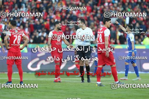 1697417, Tehran, Iran, Iran Football Pro League، Persian Gulf Cup، Week 19، Second Leg، Persepolis 2 v 2 Esteghlal on 2020/02/06 at Azadi Stadium