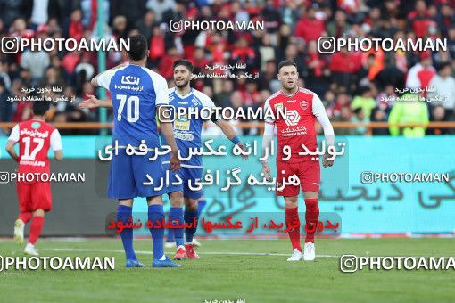1697473, Tehran, Iran, Iran Football Pro League، Persian Gulf Cup، Week 19، Second Leg، Persepolis 2 v 2 Esteghlal on 2020/02/06 at Azadi Stadium