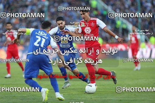 1697399, Tehran, Iran, Iran Football Pro League، Persian Gulf Cup، Week 19، Second Leg، Persepolis 2 v 2 Esteghlal on 2020/02/06 at Azadi Stadium