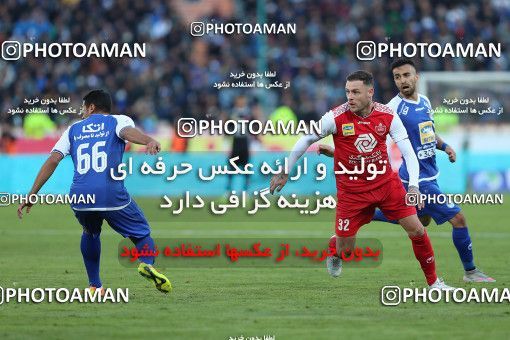 1697432, Tehran, Iran, Iran Football Pro League، Persian Gulf Cup، Week 19، Second Leg، Persepolis 2 v 2 Esteghlal on 2020/02/06 at Azadi Stadium