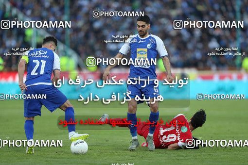1697436, Tehran, Iran, Iran Football Pro League، Persian Gulf Cup، Week 19، Second Leg، Persepolis 2 v 2 Esteghlal on 2020/02/06 at Azadi Stadium