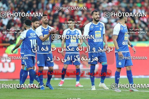 1697397, Tehran, Iran, Iran Football Pro League، Persian Gulf Cup، Week 19، Second Leg، Persepolis 2 v 2 Esteghlal on 2020/02/06 at Azadi Stadium