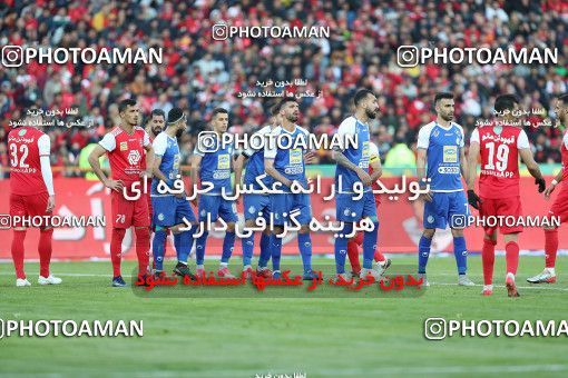1697378, Tehran, Iran, Iran Football Pro League، Persian Gulf Cup، Week 19، Second Leg، Persepolis 2 v 2 Esteghlal on 2020/02/06 at Azadi Stadium