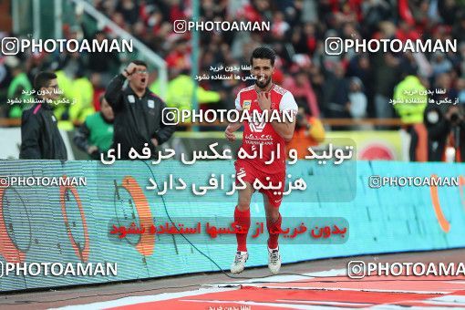 1697422, Tehran, Iran, Iran Football Pro League، Persian Gulf Cup، Week 19، Second Leg، Persepolis 2 v 2 Esteghlal on 2020/02/06 at Azadi Stadium