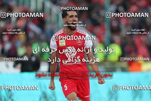 1697435, Tehran, Iran, Iran Football Pro League، Persian Gulf Cup، Week 19، Second Leg، Persepolis 2 v 2 Esteghlal on 2020/02/06 at Azadi Stadium
