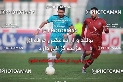 1515722, Tehran,Shahr Qods, , Iran Football Pro League، Persian Gulf Cup، Week 17، Second Leg، Paykan 0 v 1 Nassaji Qaemshahr on 2020/01/25 at Shahr-e Qods Stadium