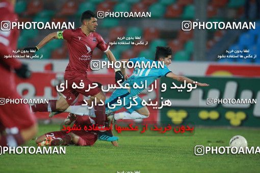 1515871, Tehran,Shahr Qods, , Iran Football Pro League، Persian Gulf Cup، Week 17، Second Leg، Paykan 0 v 1 Nassaji Qaemshahr on 2020/01/25 at Shahr-e Qods Stadium