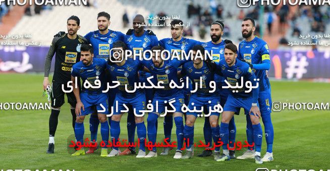 1516012, Tehran, Iran, Iran Football Pro League، Persian Gulf Cup، Week 18، Second Leg، Esteghlal 2 v 1 Naft M Soleyman on 2020/02/01 at Azadi Stadium