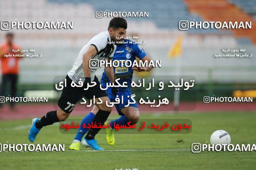 1515994, Iran Football Pro League، Persian Gulf Cup، Week 18، Second Leg، 2020/02/01، Tehran، Azadi Stadium، Esteghlal 2 - ۱ Naft M Soleyman