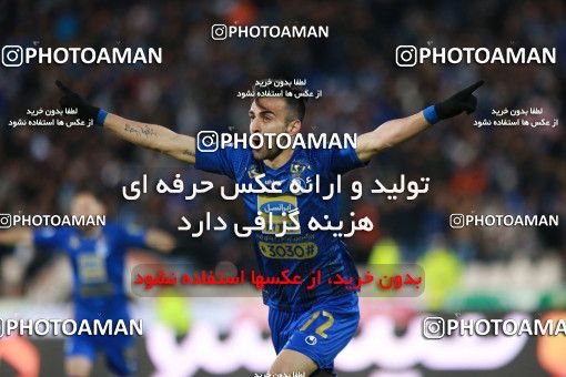 1516145, Tehran, Iran, Iran Football Pro League، Persian Gulf Cup، Week 18، Second Leg، Esteghlal 2 v 1 Naft M Soleyman on 2020/02/01 at Azadi Stadium