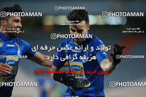 1516160, Tehran, Iran, Iran Football Pro League، Persian Gulf Cup، Week 18، Second Leg، Esteghlal 2 v 1 Naft M Soleyman on 2020/02/01 at Azadi Stadium