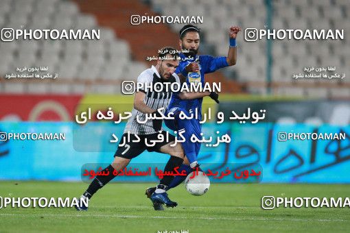 1516163, Tehran, Iran, Iran Football Pro League، Persian Gulf Cup، Week 18، Second Leg، Esteghlal 2 v 1 Naft M Soleyman on 2020/02/01 at Azadi Stadium