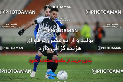 1516150, Tehran, Iran, Iran Football Pro League، Persian Gulf Cup، Week 18، Second Leg، Esteghlal 2 v 1 Naft M Soleyman on 2020/02/01 at Azadi Stadium