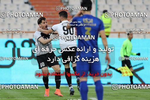 1524711, Iran Football Pro League، Persian Gulf Cup، Week 18، Second Leg، 2020/02/01، Tehran، Azadi Stadium، Esteghlal 2 - ۱ Naft M Soleyman