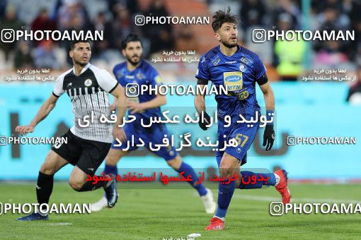 1524495, Tehran, Iran, Iran Football Pro League، Persian Gulf Cup، Week 18، Second Leg، Esteghlal 2 v 1 Naft M Soleyman on 2020/02/01 at Azadi Stadium