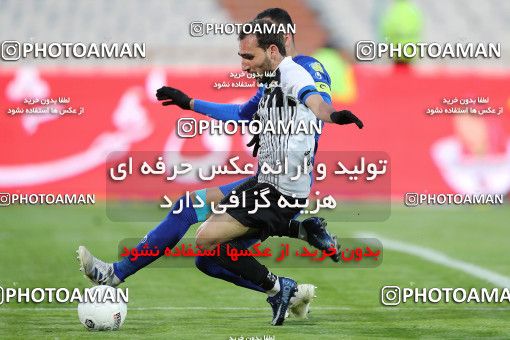 1524727, Tehran, Iran, Iran Football Pro League، Persian Gulf Cup، Week 18، Second Leg، Esteghlal 2 v 1 Naft M Soleyman on 2020/02/01 at Azadi Stadium