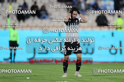 1524663, Tehran, Iran, Iran Football Pro League، Persian Gulf Cup، Week 18، Second Leg، Esteghlal 2 v 1 Naft M Soleyman on 2020/02/01 at Azadi Stadium