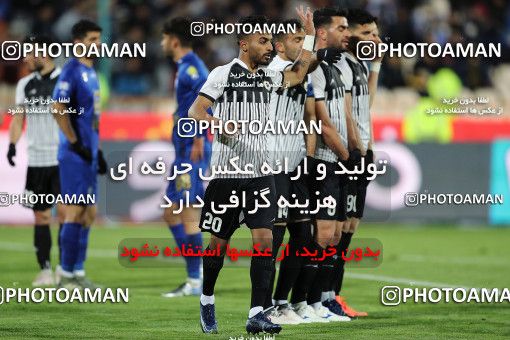 1524705, Tehran, Iran, Iran Football Pro League، Persian Gulf Cup، Week 18، Second Leg، Esteghlal 2 v 1 Naft M Soleyman on 2020/02/01 at Azadi Stadium