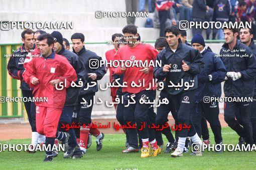 1517206, Tehran, , لیگ برتر فوتبال ایران, Persepolis Football Team Training Session on 2002/11/02 at Karegaran Stadium