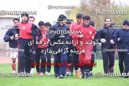 1517099, Tehran, , لیگ برتر فوتبال ایران, Persepolis Football Team Training Session on 2002/11/02 at Karegaran Stadium