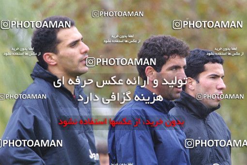 1517143, Tehran, , لیگ برتر فوتبال ایران, Persepolis Football Team Training Session on 2002/11/02 at Karegaran Stadium