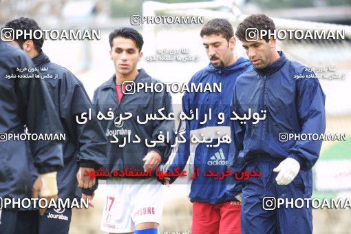 1517147, Tehran, , لیگ برتر فوتبال ایران, Persepolis Football Team Training Session on 2002/11/02 at Karegaran Stadium
