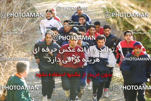 1519224, Tehran, , لیگ برتر فوتبال ایران, Persepolis Football Team Training Session on 2002/12/22 at تپه های داوودیه