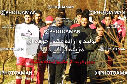 1519408, Tehran, , لیگ برتر فوتبال ایران, Persepolis Football Team Training Session on 2002/12/22 at تپه های داوودیه