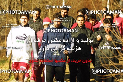1519446, Tehran, , لیگ برتر فوتبال ایران, Persepolis Football Team Training Session on 2002/12/22 at تپه های داوودیه