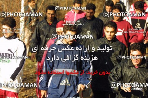 1519453, Tehran, , لیگ برتر فوتبال ایران, Persepolis Football Team Training Session on 2002/12/22 at تپه های داوودیه