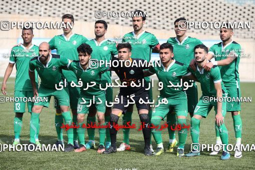 1537176, Tehran, Iran, لیگ دسته دوم فوتبال کشور, 2018-19 season, Week 25, Second Leg, Nirou Zamini Tehran 1 v 1 Pas on 2019/04/11 at Ghadir Stadium