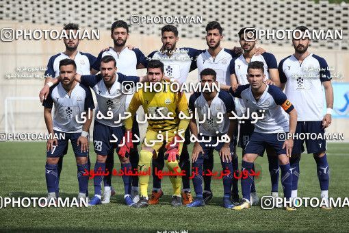 1537151, Tehran, Iran, لیگ دسته دوم فوتبال کشور, 2018-19 season, Week 25, Second Leg, Nirou Zamini Tehran 1 v 1 Pas on 2019/04/11 at Ghadir Stadium