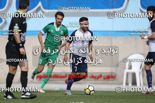 1537301, Tehran, Iran, لیگ دسته دوم فوتبال کشور, 2018-19 season, Week 25, Second Leg, Nirou Zamini Tehran 1 v 1 Pas on 2019/04/11 at Ghadir Stadium