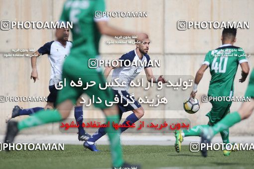 1537174, Tehran, Iran, لیگ دسته دوم فوتبال کشور, 2018-19 season, Week 25, Second Leg, Nirou Zamini Tehran 1 v 1 Pas on 2019/04/11 at Ghadir Stadium
