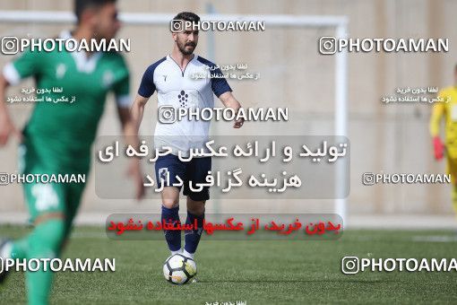 1537141, Tehran, Iran, لیگ دسته دوم فوتبال کشور, 2018-19 season, Week 25, Second Leg, Nirou Zamini Tehran 1 v 1 Pas on 2019/04/11 at Ghadir Stadium
